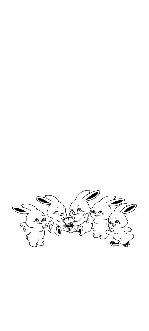 Bunny Lock Screen Wallpaper, New Jeans Lock Screen, Lock Screen Wallpaper White, White Lock Screen Wallpaper, White Bunny Wallpaper, Acubi Wallpaper Phone, Newjeans Bunny Wallpaper, Acubi Wallpaper Lockscreen, White Kpop Wallpaper