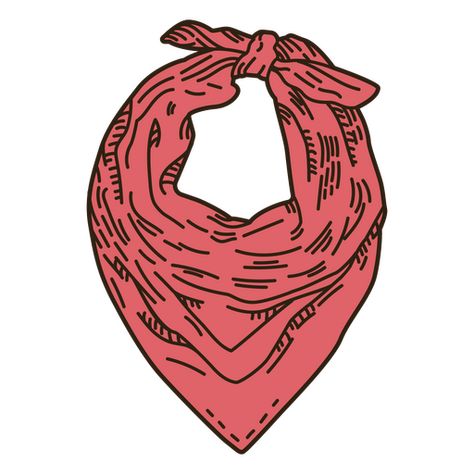 Wild west cowboy scarf color stroke PNG Design Cowboy Scarf, Scarf Drawing, Wild West Cowboys, November 9th, Design Ad, Png Design, Design Color, Wild West, Design Vintage