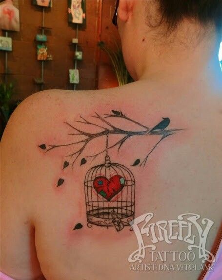 Birdcage Tattoo, Tattoo Mother, Larkspur Tattoo, Firefly Tattoo, Cage Tattoo, Cage Tattoos, Timeless Tattoo, Tattoo Feminina, Tattoo Meaning