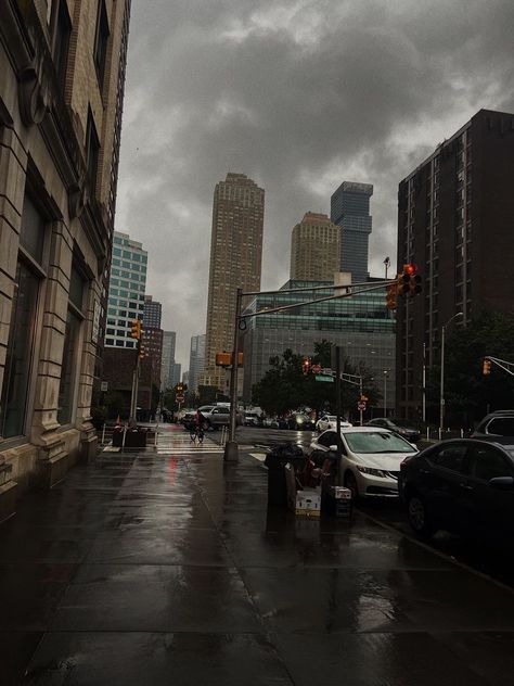 Jersey City Aesthetic, Rainy City, Traffic Light, Jersey City, Night City, City Aesthetic, City Girl, Pretty Words, Night Time