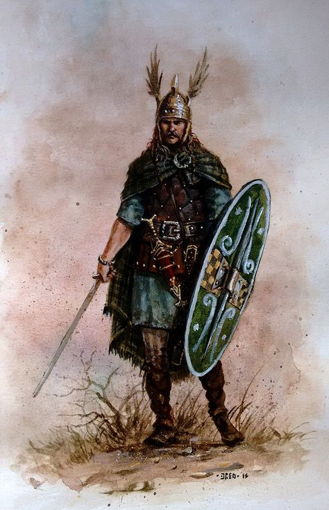 Breogan Alvarez Celtic Warrior Art, Visigoth Warrior, Germanic Warrior, Pictish Warrior, Celtic Medieval, Arte Viking, Celtic Warrior, Ancient Artefacts, Germanic Tribes