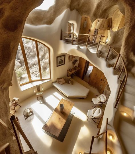 fashionlandscapeblog on Tumblr Cob House Interior, Earth Sheltered Homes, Casa Hobbit, Adobe Home, Organic House, Earthship Home, Mud House, Cob House, Fashion Landscape