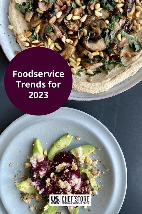 Foodservice Trends for 2023 Food Trend 2023, Restaurant Trends 2023, Trending Food 2023, Food Trends For 2023, New Food Trends 2023, Trending Food Recipes 2023, 2024 Food Trends, Trending Recipes 2023, Food Trends 2024