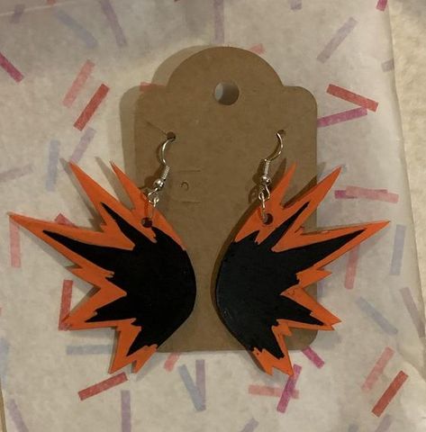 My Hero Academia Merchandise, Anime Earrings, Anime Jewelry, Idee Cosplay, Anime Inspired Outfits, Anime Accessories, Anime Merch, Anime Crafts, Orange Earrings