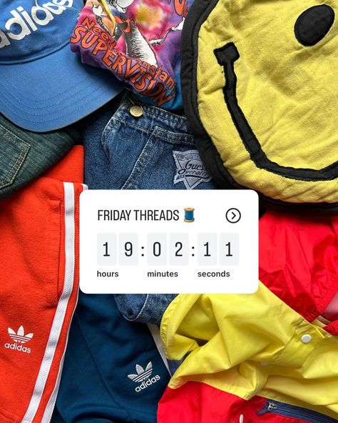 Oh she’s back💥 Tomorrow Friday Threads, 12.30pm on the grid. Pop on that countdown (in stories) and I’ll see you there. #bediddy #kidsvintage #kidsthrift #prelovedkidsclothes #secondhandnotsecondbest Countdown Instagram, Vintage Children, See You, Thread, Quick Saves, Instagram