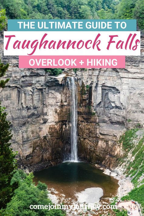 Taughannock Falls State Park, Ny Waterfalls, Taughannock Falls, Hidden Waterfall, Finger Lakes Ny, New York State Parks, Watkins Glen State Park, Cayuga Lake, New York Vacation