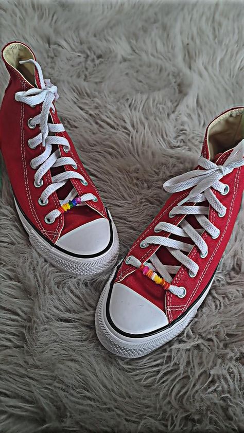 Red Converse, Lesbian Flag, Wardrobe Style, Dream Wardrobe, Converse, Dress Up, Flag, Wardrobe, Red