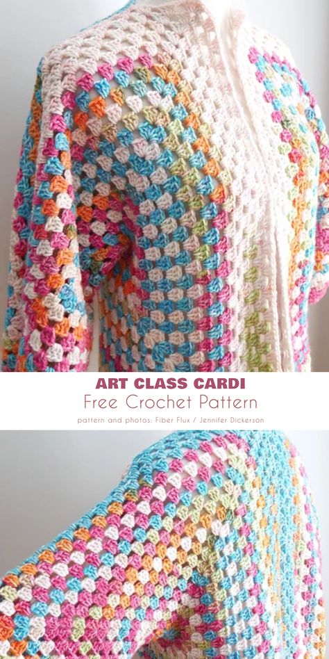 Free Crochet Patterns Womens Cardigans, Crochet Hexagon Cardigan Plus Size, Granny Square Jackets, Easy Crochet Summer Cardigan, Crochet Granny Square Hexagon Cardigan Free Pattern, Granny Stripe Cardigan Pattern Free, Hexicardigans Crochet Pattern, Crochet Square Cardigan Pattern Free, Hexagon Granny Square Cardigan Pattern