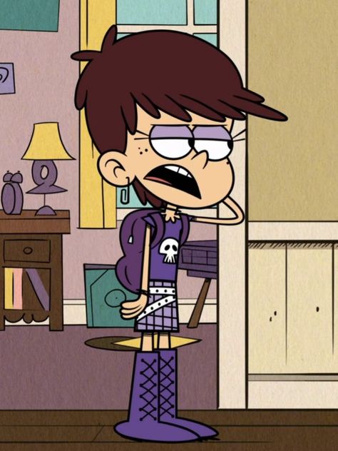 Luna Loud Icon, Luna Loud House, The Loud House Luna, Luna Loud, Lynn Loud, Comic Ideas, House Pictures, Loud House Characters, Loud House