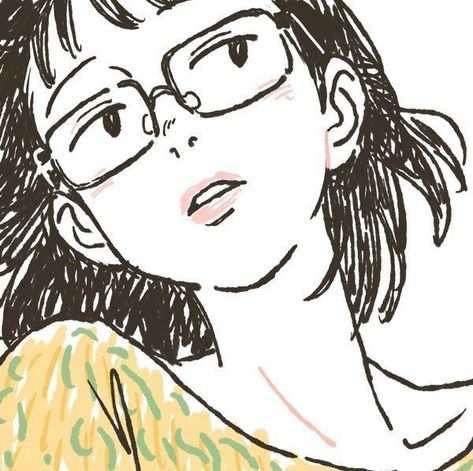 Art Account Profile Pic, 90s Manga Art Style, Cover Icons, 심플한 그림, 캐릭터 드로잉, Arte Sketchbook, Wow Art, Girls Cartoon Art, Art Icon