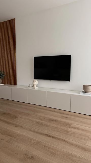 Tv Room Ikea, Ikea Besta Tv Unit Hack, Ikea Tv Board, Ikea Besta Hack Tv Units, Ikea Hack Tv Console, Besta Tv Unit Ideas, Ikea Besta Diy, Besta Ikea Tv, Tv Unit Ikea