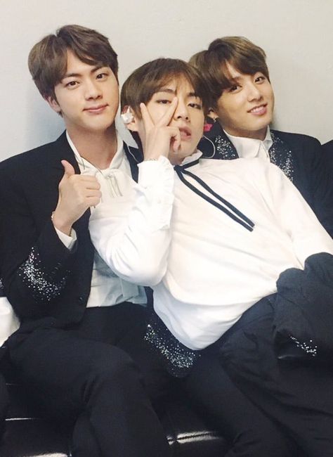 3. #BTS #jungkook #jin #taehyung 💜 V And Jin, Jungkook And Jin, Jungkook V, Bts Group Photos, Bts Vkook, Bts Group, Just Friends, V Taehyung, Bts Jin