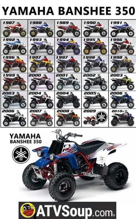 Yamaha Banshee 350 - ATVSoup.com Sport Atv, Yamaha Atv, Four Wheeler, Motorcross Bike, Yamaha Banshee, Atv Riding, 4 Wheelers, Atv Accessories, Yamaha Motorcycles