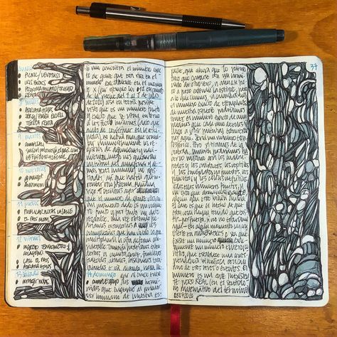 Scribble Writing Aesthetic, Messy Notebook Aesthetic, Scribble Journal, Messy Notebook, Chaotic Journal, Messy Journal Aesthetic, Messy Journal, Journal Illustration, Drawing Notebook