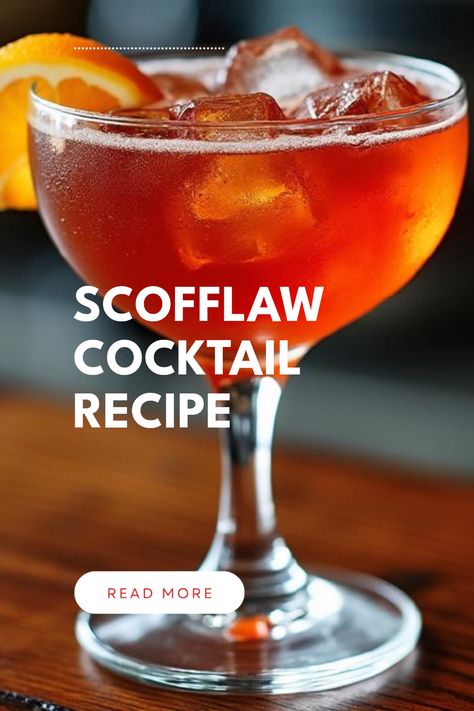 Craving a taste of history? The Scofflaw Cocktail is perfect for you! This classic American drink packs a punch with a delightful mix of rye whiskey, dry vermouth, and refreshing citrus notes. Born from the rebellious Prohibition days of the 1920s, this simple yet exciting recipe gives you the opportunity to become a mini mixologist at home. Whether you're hosting a party or enjoying a quiet evening, the Scofflaw is sure to impress your taste buds and spark conversation! Learn how to shake things up with this fun cocktail! Scofflaw Cocktail Recipe, Scofflaw Cocktail, Speakeasy Drinks, Prohibition Cocktails, Brandy Sour, Prohibition Style, Amaretto Sour Cocktail, Vodka Sour, Bourbon Sour