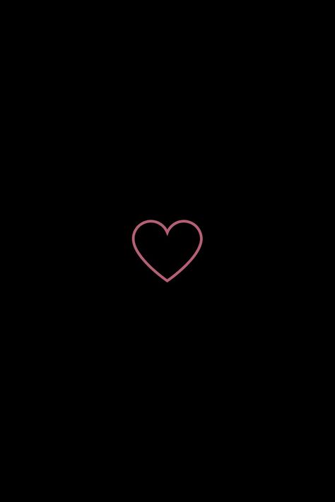 Pink Heart On Black Background, Black And Pink Wallpaper Heart, Pink Heart Black Background Wallpaper, Black And Pink Lockscreen Aesthetic, Pick And Black Wallpaper, Black Background Pink Heart, Black And Pink Asthetics Wallpaper, Black Wallpaper With Pink Heart, Phone Themes Pink And Black