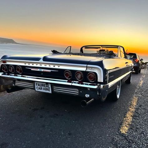 Our one and only 1964 Chevrolet Impala Convertible V8 with Air Suspension in Cape Town, South Africca 1964 Impala Convertible, 1964 Chevrolet Impala, 1964 Impala, Chevrolet Impala Convertible, Impala Convertible, Billy Hargrove, 64 Impala, Dream Vehicles, Classy Cars