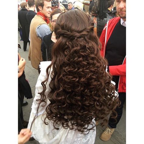 Christine Daae Hair, Debutante Hair, Christine Daae, Dyed Hair Inspiration, Hair Icon, The Opera, Formal Hairstyles, Phantom Of The Opera, Hair Envy