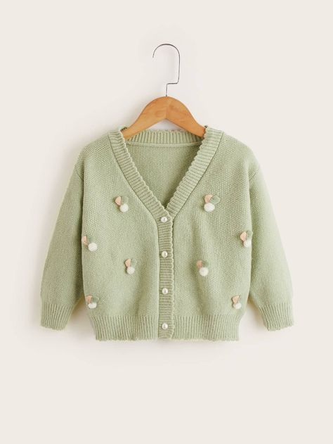 Mint Green Casual  Long Sleeve Acrylic Plain Cardigan Embellished High Stretch Spring Toddler Girls Clothing Green Knitted Acrylic Cardigan, Mint Green Cardigan, Cardigan Ideas, Girl Cardigan, Toddler Girl Cardigan, Beetlejuice Cartoon, Spring Toddler, Plain Cardigan, Toddler Cardigan