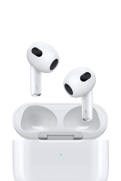 Brand Apple Model name AirPods 3rd Gen Colour White Form factor In Ear Connectivity technology Wireless Wireless communication technology Bluetooth Special feature Fast Charging Included components Lightning Charging Case ​​​​​​​ Age range (description) Adult Material Plastic #airpods #apple #appleairpods #buy #shop #appleinc #AppleIphone Airpods Aesthetic, Headphone Aesthetic, Aesthetic Airpods, Airpods Headphones, Airpods 3rd Gen, Airpods 3rd Generation, Modern Gadgets, Sony Headphones, Macbook Retina