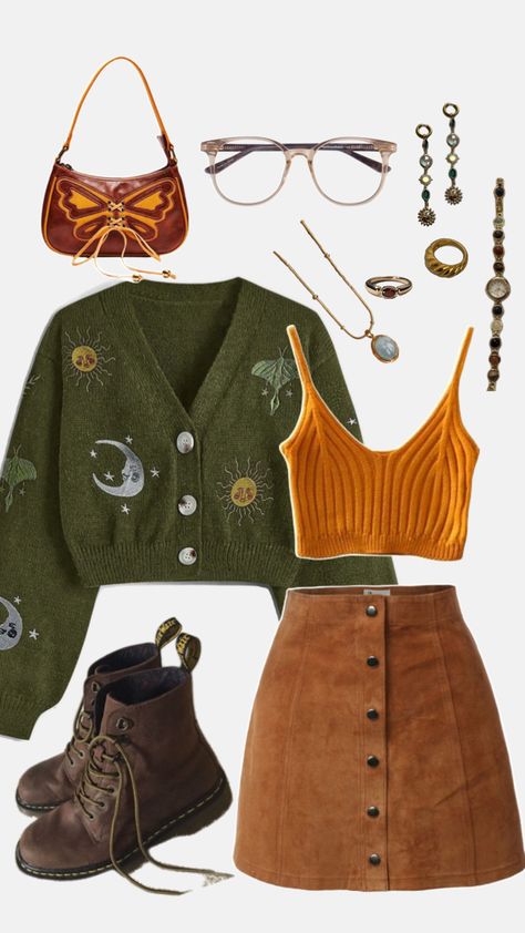 Event Hair, Mode Hippie, Cottagecore Outfits, Aesthetic Cottagecore, Harmony With Nature, Earthy Outfits, Modieuze Outfits, Fashion Mistakes, Hippie Outfits