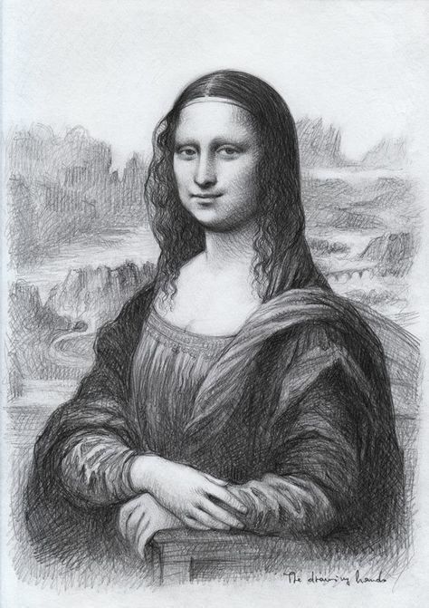 Mona Lisa Drawing, La Mona Lisa, Mona Lisa Parody, Funny Paintings, Visual Metaphor, National Gallery Of Art, Art Tutorials Drawing, Street Artists, Art Drawings Simple