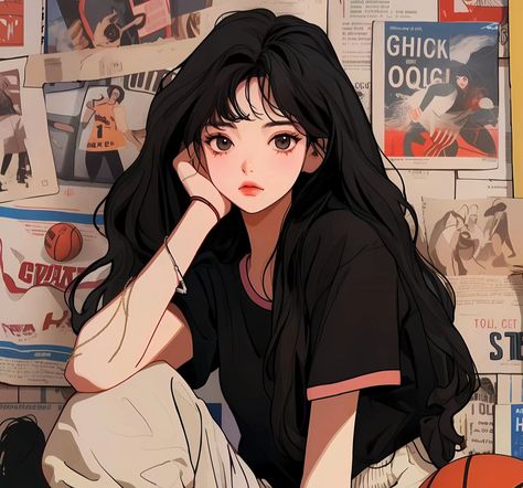 Cute Animations, Disney Art Style, Anime Korea, Instagram Profile Picture Ideas, Cartoon Profile Pictures, Anime Pixel Art, Girly Art Illustrations, Anime Monochrome