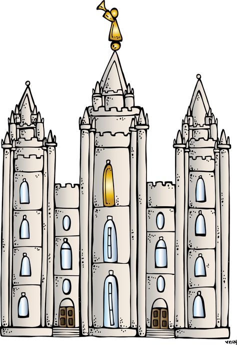 Melonheadz LDS illustrating Lds Clipart, Lds Nursery, General Conference Activities, Lds Temple Art, Lds Coloring Pages, Salt Lake City Temple, Lds Printables, Yw Activities, Lds General Conference