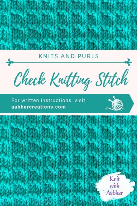 Knitting Diamond Pattern, Purl Stitch Knitting, Knit Stitch Patterns Texture, Knit Stitch Patterns Free, Stitch Knitting Pattern, Knitting Things, Loom Knitting Stitches, Knit Purl Stitches, Knitting Abbreviations