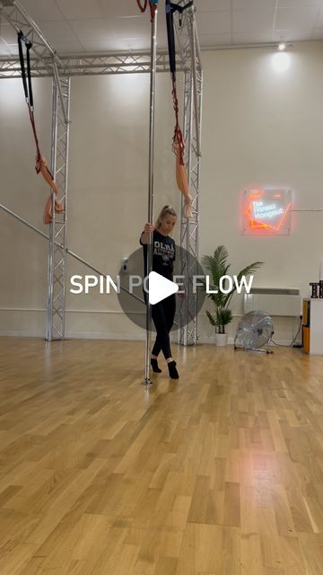 Jen McGrath on Instagram: "Spin Pole flow! 🤸

Wearing - @olraactivewear 

%% code - JENM10 

Studio - @thefitnesshangout 

#polespin #spinpole #pdspinpole #pdspin #spinpoleflow #pdspinpoleideas #olraactivewear #poleinspo #poleideas #pdflow" Pole Flow, On Instagram, Instagram