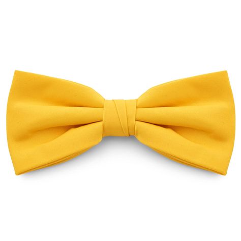 Canary Yellow Basic Bow Tie Bow Tie Pasta Recipe, Snow White Hair, Funky Bow, Yellow Bow Tie, Groom Bowtie, White Hair Bows, Yellow Accessories, Yellow Bow, Pink Bow Tie