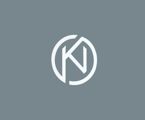 Kn Logo Design, Kn Logo, Sis Tattoo, Va Logo, Sk Logo, N Logo Design, Needlework Ideas, K Logos, N Logo