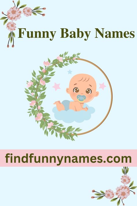 Best Funny Baby Names Ideas Funny Baby Names, Baby Name Ideas, Names Unique, Funny Names, Name Ideas, Laugh Out Loud, Parenting Humor, Funny Baby, To Laugh