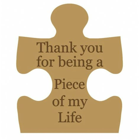 Puzzle Piece Art, Puzzle Quotes, Puzzle Piece Crafts, Puzzle Crafts, Card Sayings, Card Sentiments, Cadeau Diy, Puzzle Piece, Puzzle Pieces