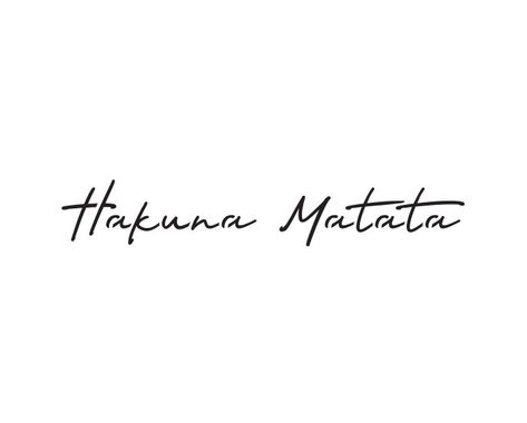 Tanzania Tattoo, A Kuna Matata Tattoo, Hakuna Matata Tattoo Design, Hakuna Matata Tattoo Ideas, Hakuna Matata Svg Free, Tattoo Ideas Hakuna Matata, Hakuna Matata Symbol, Hakuna Matata Tattoo, Africa Tattoos