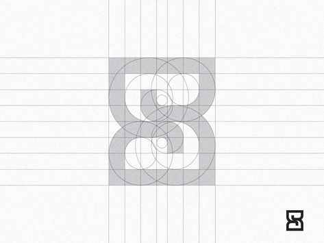 S + Hourglass monogram grid by Dipta Design Co. on Dribbble Wordmark Logo Typography, Hourglass Logo, Golden Ratio Logo, Logo Grid, Creation Logo, Inspiration Logo, Brand Ideas, Word Mark Logo, Monogram Logo Design