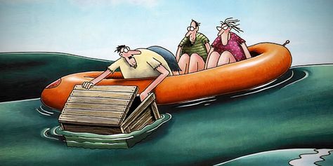 Gary Larson Comics, The Far Side Gallery, Gary Larson Far Side, Gary Larson Cartoons, Being A Writer, Far Side Cartoons, Puff Pastries, Far Side Comics, Closer Movie