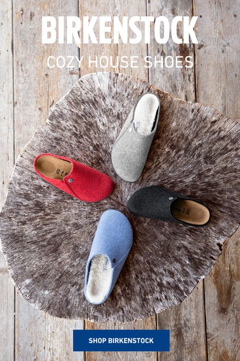 The BIRKENSTOCK Zermatt is our first true slipper. It features our iconic cork latex footbed, and to keep you extra cozy, it’s fully lined in genuine shearling that will keep your feet warm all winter long. The upper consists of soft genuine wool. Anatomically shaped cork/latex footbed lined with shearling Sport Sandals Outfit, Birkenstock Zermatt, Birkenstock Slippers, Heel Sandals Outfit, Birkenstock Outfit, Sandals Outfit, Bloomingdales Fashion, Client Gifts, Zermatt