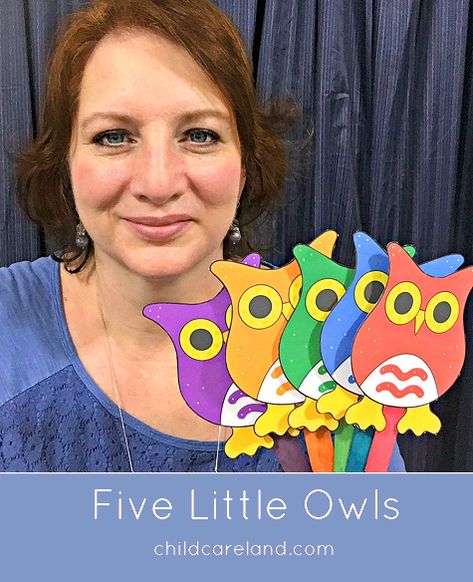 Five Little Owls Mat Time Ideas, Owl Preschool, Toddler Circle Time, Owl Activities, Flannel Stories, Circle Time Songs, Owl Classroom, Little Owls, Circle Time Activities