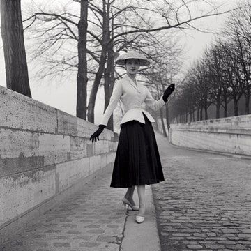 Dior New Look 1947, Maria Grazia Chiuri Dior, Meat Dress, Dior New Look, Katharine Hamnett, Madeleine Vionnet, Paul Poiret, Dior Collection, Christian Dior Haute Couture