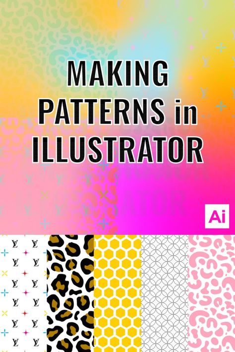 Adobe Illustrator Pattern Design, Adobe Tutorials Illustrator, Adobe Illustrator Tutorial Beginner, Adobe Illustrator Beginner, Illustrator Shapes, Illustrator Tutorials For Beginners, Adobe Illustrator Pattern, Adobe Tutorials, Adobe Illustrator Graphic Design