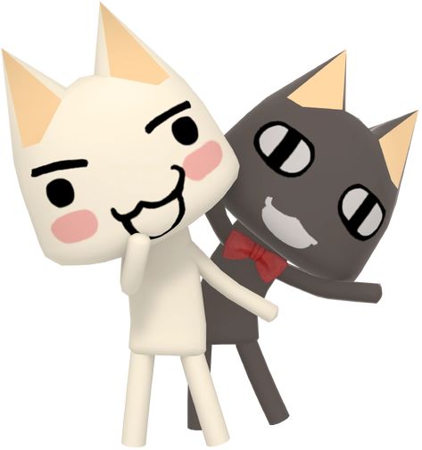 Kuro Toro And Friends, Toro And Kuro Halloween, Kuro Cat Png, Kuro Pfp Cat, Kuro Cat, Kuro Icon Cat, Toro And Kuro, Animal Crossing Cats, Toro Inoue