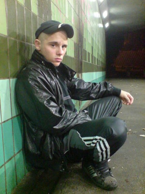 ... Scally Lads, Sneakers Adidas Superstar, Canadian Clothing, Bad Boy Style, Adidas Superstars, Mens Leather Clothing, Tracksuit Outfit, Rough Trade, Shiny Clothes