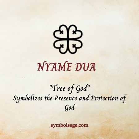 God Protection Tattoo, Hindu Protection Symbol, Nyame Dua Tattoo, Divine Protection Symbols, Protected By God Tattoo, Gods Protection Tattoos, God Symbol Tattoo, Symbols Of God, Sigil Ideas