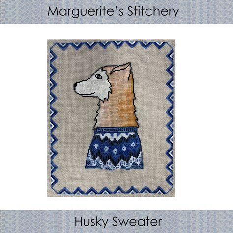 Excited to share the latest addition to my #etsy shop: Husky Sweater - Digital PDF Cross Stitch Pattern https://etsy.me/2XpO3rk #crossstitch #husky #sleddog #dogs #dogwearingsweater #malamute #kimcrazybydesign Crazy B, Patterned Sweater, A Husky, Sunflower Art, Dog Sledding, Fan Book, Yarn Shop, Cross Stitching, Floral Fabric