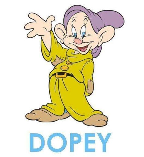 Snow White Dopey, Snow White Characters, Snow White Seven Dwarfs, Kids Cartoon Characters, Sette Nani, 7 Dwarfs, Snow White Disney, Disney Cartoon Characters, Film Disney