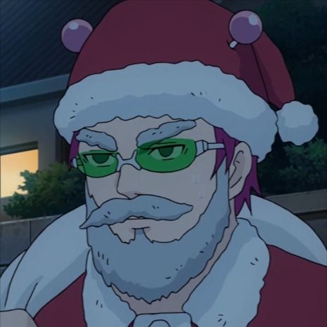 #saikik #saiki #anime #icons #christmas #santahat Saiki Cat Icon, Saiki Christmas, Saiki K Profile Picture, Saiki K Christmas, Saiki K Christmas Pfp, Christmas Anime Icon, Christmas Icons Anime, Anime Christmas Pfp, Christmas Pfp Anime