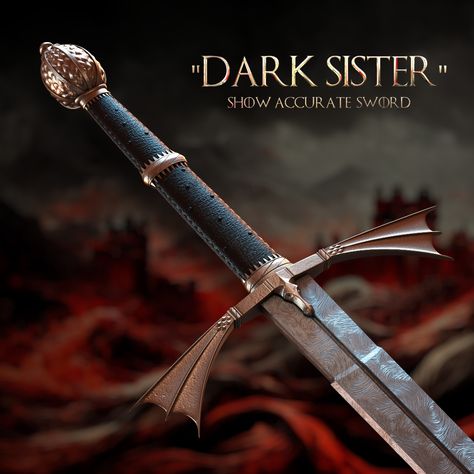 Dark Sister, Gifts For Husband Birthday, Husband Birthday Gifts, Valyrian Steel, The Winds Of Winter, Feeling 22, Magical Items, A Dance With Dragons, Got Dragons