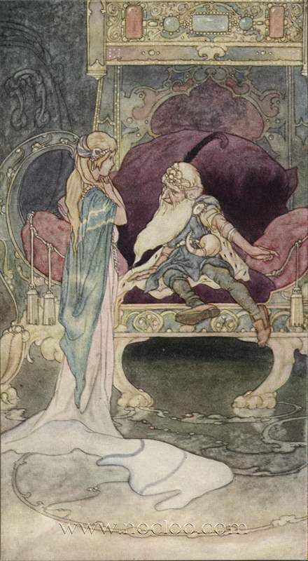 Charles Robinson - Illustrations from Bee, Princess of the Dwarfs 1912 Old Witches, Storybook Land, I Am King, Charles Robinson, Wild Swans, Andersen's Fairy Tales, Fairytale Illustration, Fairytale Art, Art Et Illustration