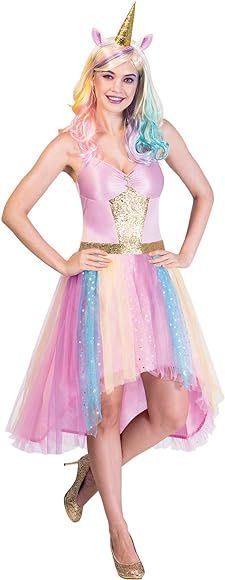 Amscan 9903585 Pastel Dress with Unicorn Headband-Size 10-12-1 PC : Amazon.co.uk: Everything Else Unicorn Fancy Dress, Vestidos Color Pastel, Fancy Dress Ideas, World Book Day Costumes, Book Day Costumes, Casino Dress, Womens Fancy Dress, Unicorn Dress, Unicorn Costume